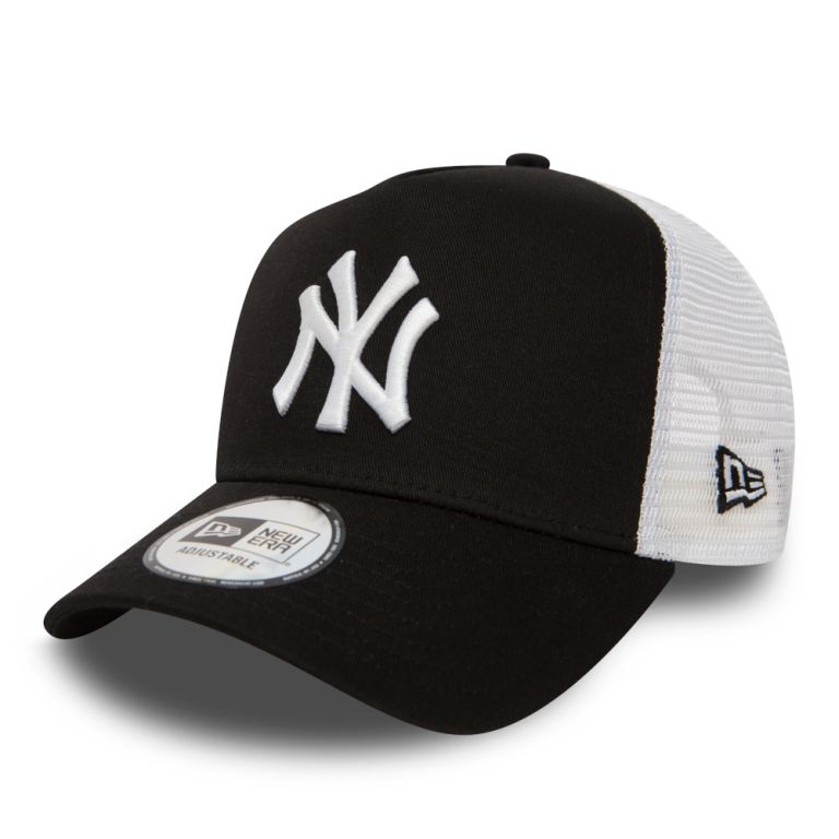 Gorras New Era Mlb Negros - New York Yankees Kids A-Frame Trucker 10534AWJZ